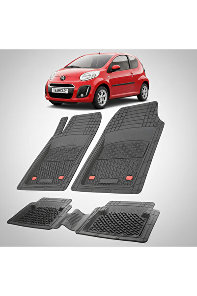 TEAMCAR Πατάκια Αυτοκινήτου Citroen C1 Hatchback 3 Πόρτες Συμβατά με Facelift...