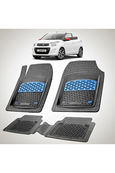 TEAMCAR Citroen C1 Χάτσμπακ 5 Πόρτες Γενιά 2 Συμβατά Πατάκια Δαπέδου 2014-202...