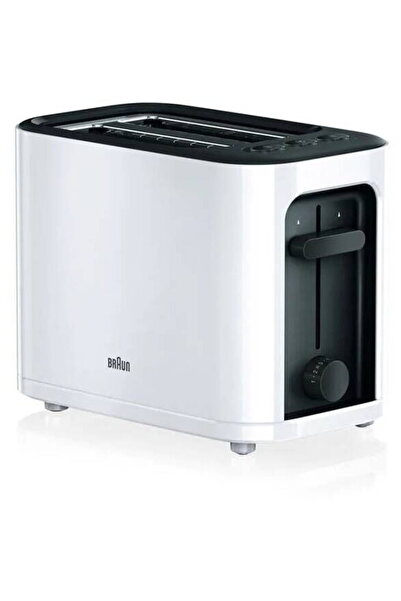 Braun Prajitor de paine PurEase HT3000WH, 1000 W, 2 felii, Alb