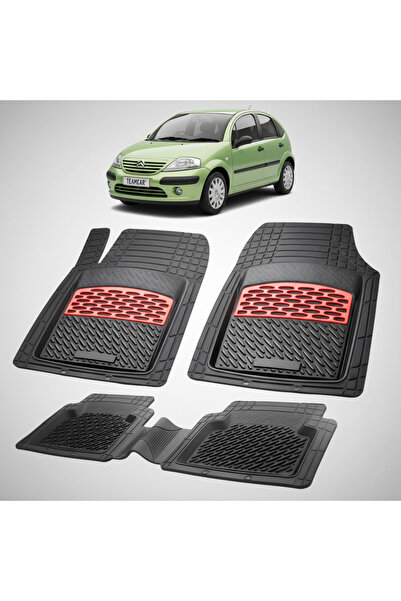 TEAMCAR Πατάκια Μοκέτας Citroen C3 Hatchback 5 Πόρτες Συμβατά με προ-αναδιαμο...