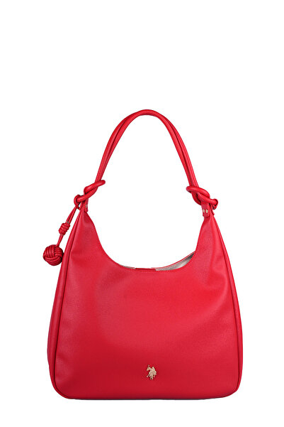U.S. Polo Assn. Τσάντα χόμπο, κόκκινη, με λογότυπο, για γυναίκες
