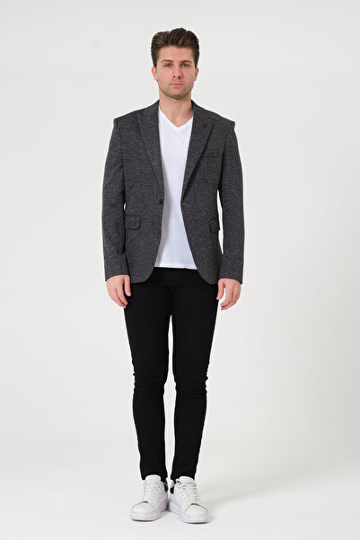 VALUE FASHION Erkek, Örme Kumaş, Esnek, Spor Ceket,Blazer Ceket