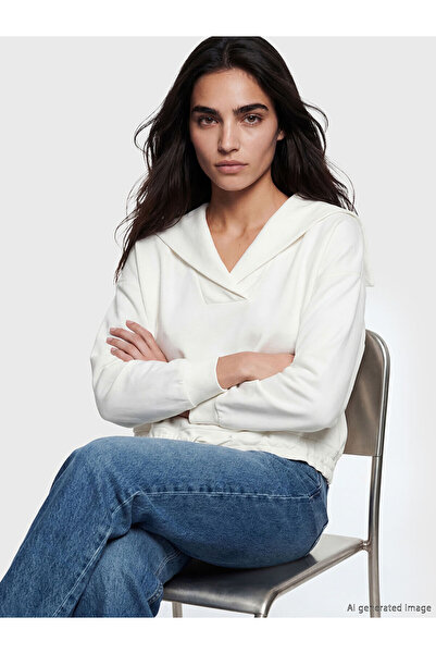 LC Waikiki Özmarka New Season V-Neck Women's Sweatshirt