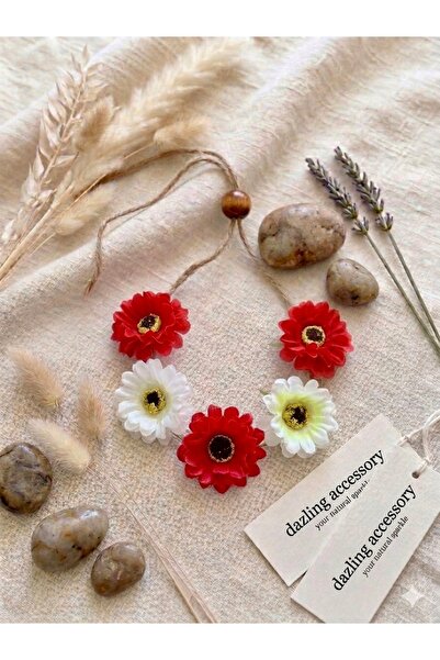 DAZLİNGACCESSORY Bohemian Style Floral Hair Accessory