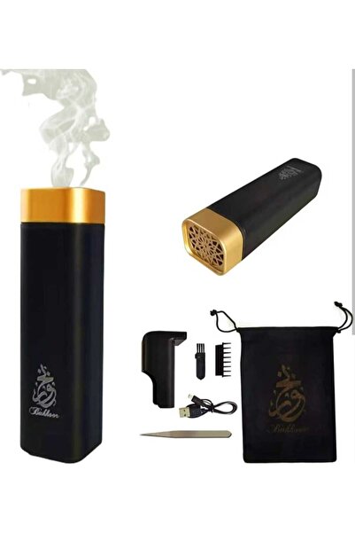 Generic مبخرة بخور كهربائية محمولة 2 في 1 - ناشر عطر قابل لإعادة الشحن للشعر ...