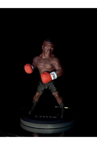 shop Mike Tyson Boks Figürü 15 Cm El Boyama Koleksiyon Dekor Hediye 3D Baskı
