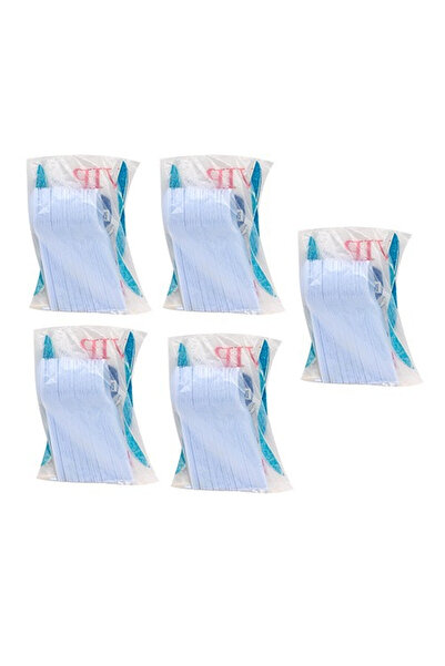 OFFER 5 عبوات من الملاعق البلاستيكية الكبيرة، 5 × 50 قطعة