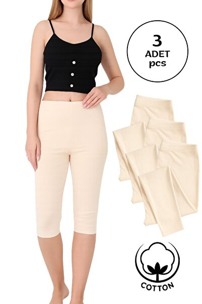 Altınay Women's 3-Pack Underwear Leggings - 90% Cotton