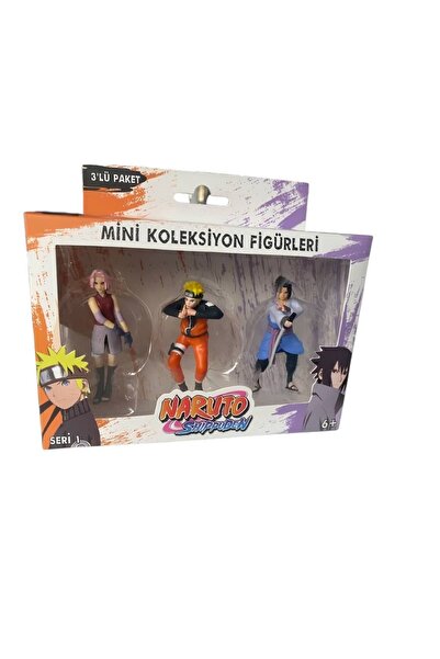 NECO TOYS PMI/NSH2021S NARUTO 3LÜ KOLEKSİYON FİGÜR SETİ ASORTİ