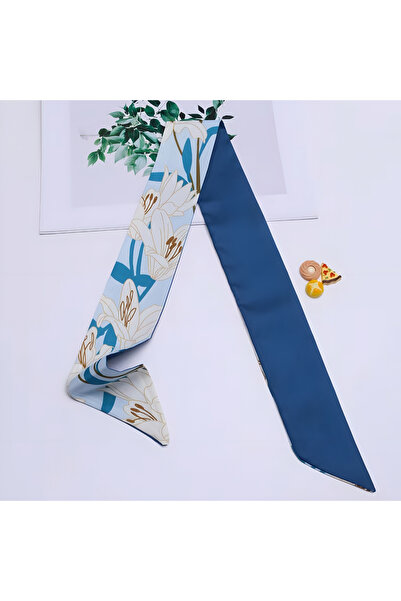 MAHLA Φουλάρι σχεδιαστή - Λεπτό σάλι λαιμού - Αξεσουάρ τσάντας - 84 εκ.