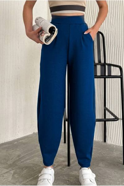 MAİMODA Women's High Waist Modal Harem Pants