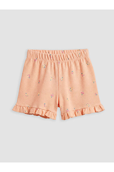 LC Waikiki Floral Girls' Shorts with Waist Cord by Uzg Store for Style Enthus...