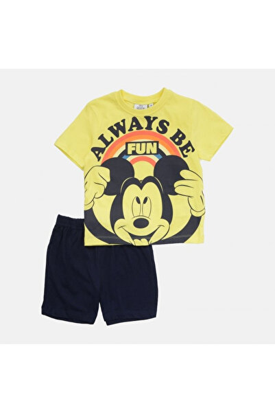 Disney Mickey Mouse Πιτζάμες Μίκυ Μάους, Κοντομάνικες, Να είναι πάντα διασκεδ...