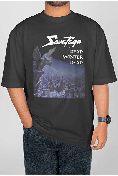 buzagi tasarım ürünleri Scorpions Digital Print Oversize Unisex T-Shirt