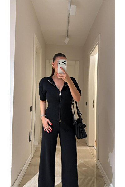 LADY SHOPPING Σετ Πλεκτών με Διπλό Φερμουάρ AZELİA