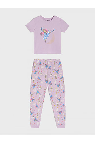 OEM Σετ καλοκαιρινών βαμβακερών πιτζαμών δύο τεμαχίων, Μπαλέτο