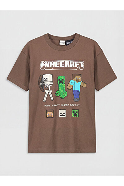 LC Waikiki Sjajni izbori iz Shining Store-a Zero Roba Ovratnik Minecraft T-sh...