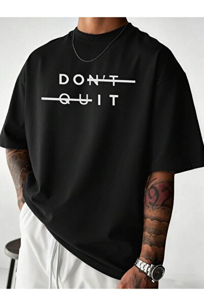 Joetsu Men's Printed Oversize Women'S/Men's Unisex White Tshirt