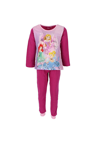 DİSNEY PRİNCESS Κοριτσίστικες μακρυμάνικες βαμβακερές πυτζάμες με Πριγκίπισσε...