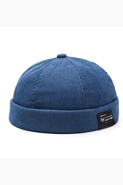 Giraffe Sipersiz Kep Docker Katlamalı Şapka Cap Unisex Erkek/Kadın (Arkası Ay...