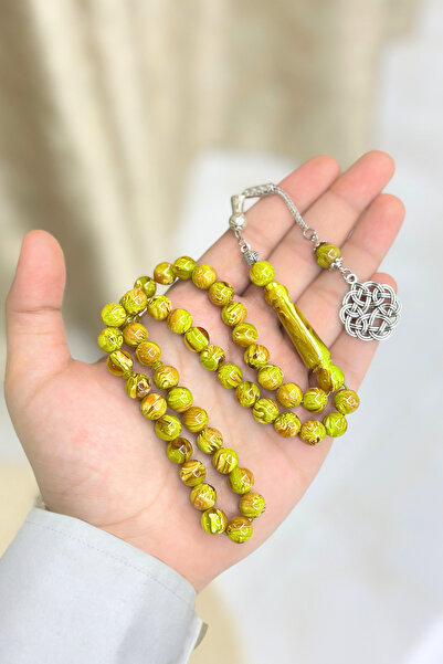 NAMAT Bakelite 45 count prayerbead rosary with stainless steel tassel