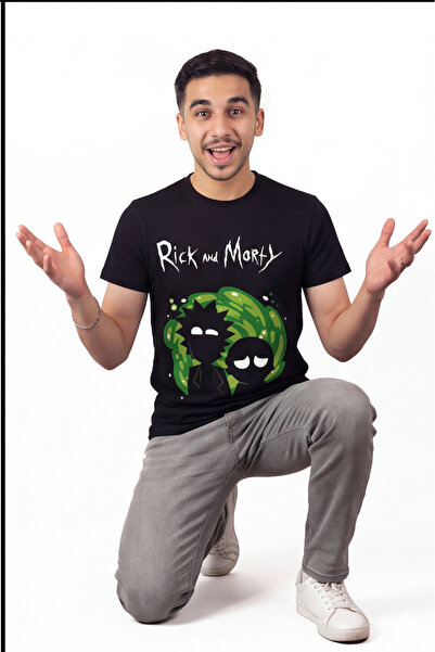 vblure استعد للمغامرة عبر الأبعاد مع تيشيرت Rick and Morty الأيقوني!