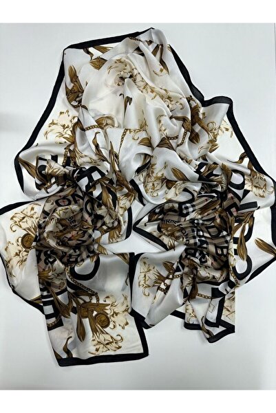 Shiva Scarfs Στρογγυλό καρό σχέδιο, Μεταξωτό σάλι βουάλ, Αξεσουάρ, Μεταξωτά φ...