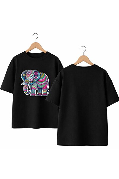 playwear Μπλουζάκι με μοτίβο Fiil V1, εμπριμέ, 100% βαμβακερό, oversized, με ...