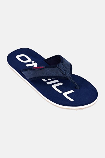 O'Neill Men Jacky Brand Logo Slip On Flip Flop, Dusty Navy