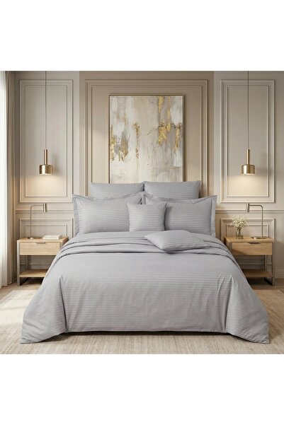 ShinyFlower Hotel Duvet Cover Set, Queen Size 6PCS Bedding Set with Bed Sheet...