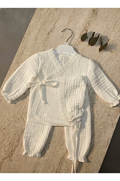 MinimonBaby Yenidoğan Müslin Takım