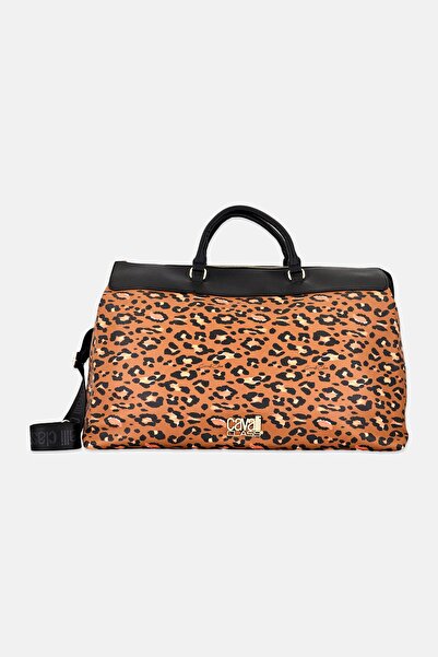 Cavalli Class Women Animal Print Tote Bag, Multicolor