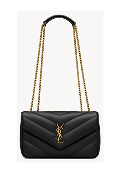 Yveslight Y.ves Sai.nt La.uren1t Small Quilted Sheepskin Handbag / Shoulder B...