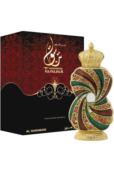 Al Haramain زيت عطر تاناسوك 12 مل |   زيت عطر العنبر والفانيليا طويل الأمد | ...