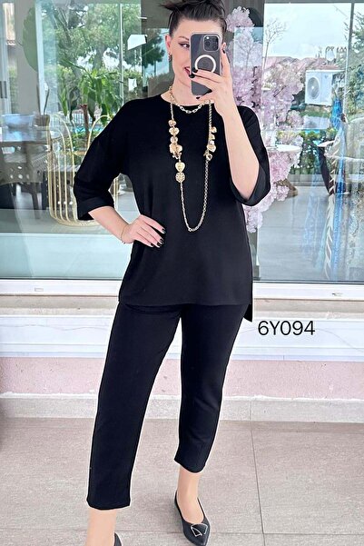 İnce Topuk Crew Neck Crystal 2 Thread Set 6Y094