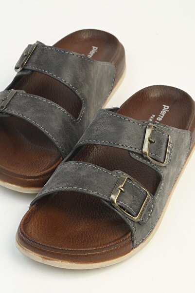 Pierre Cardin Γυναικείες παντόφλες καπνιστού νουμπούκ PC-7935