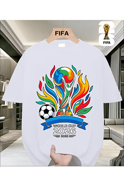LİNA06 FIFA World Cup Soccer. Fun Print Men'S Short-Sleeve T-Shirt with a Str...