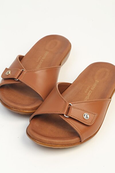 Pierre Cardin Γυναικείες Παντόφλες Taba PC-7813