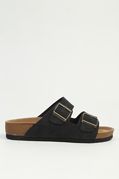 Pierre Cardin Papuci de damă din nubuc negru PC-7912
