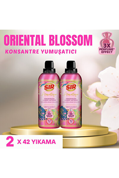 Sır Aromatique Konsantre Çamaşır Yumuşatıcısı Oriental Blossom 3x Parfüm Etki...