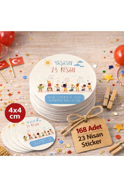 cyatelier 23 April Sticker Set School Activity Teacher Gift Sticker Sticker for Kids