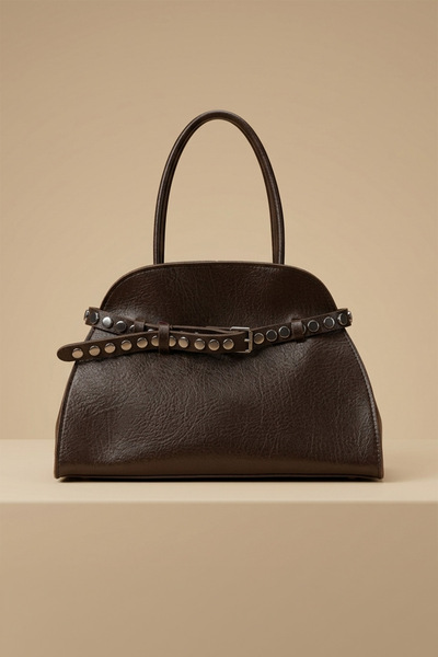 Fulla Moda Geantă de umăr din piele artificială cu detaliu curea