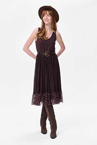 Blue Shadow Mariam 2 Rochie Ciocolatiu 34/36