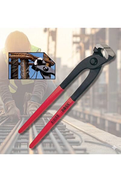 Şantiyeciniz Boss Profesyonel Betoncu Kerpeteni 280 mm – Ağır Hizmet Tipi İnş...