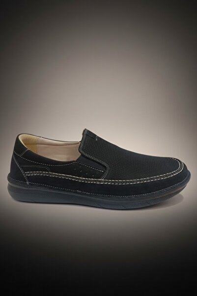 Modayak COPPO MİLANO ΜΑΥΡΟ ΒΕΛΟΥΔΙΝΟ ΓΝΗΣΙΟ ΔΕΡΜΑ ΚΑΘΗΜΕΡΙΝΑ ΑΝΔΡΙΚΑ ΠΑΠΟΥΤΣΙΑ