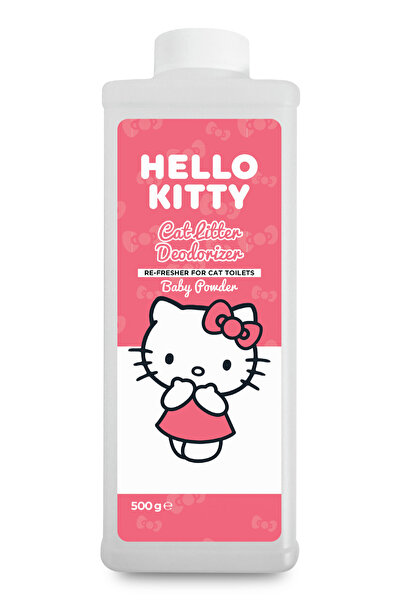 Hello Kitty Odorizant litieră pisici baby powder, 500 g, activare la umezeală...