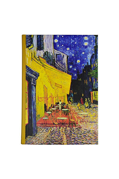 DEFFTER Vangogh 14X20 Sert Kapak Çizgili Defter 64382-0
