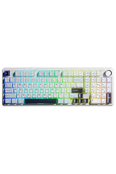 Aula F99 Pro 3 Modlu Mekanik Gaming Kablosuz Klavye RGB Hot Swap Star Vector ...