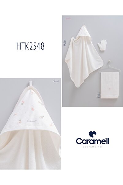 Caramell BANYO SETİ ( HAVLU, BATTANIYE, KESE)