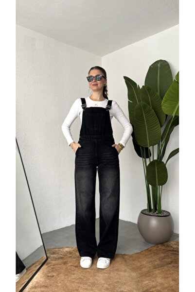 8line Smoked Retro Wide Leg Jean Salopet